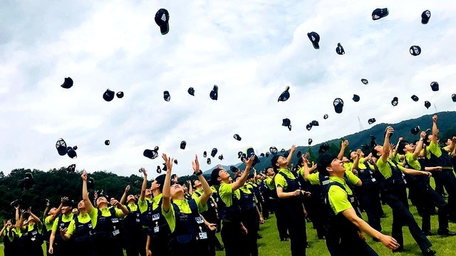 【서울=뉴시스】에스원 첨단 보안직 수료식 (사진=에스원 제공)