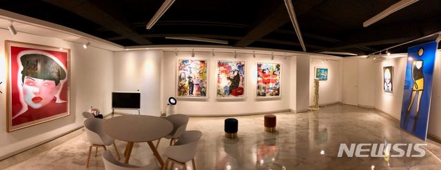 【서울=뉴시스】 아트투게더가 자체 운영하는 AT Gallery 전경