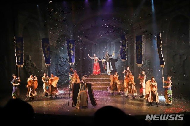 【김해=뉴시스】김해가야테마파크 뮤지컬 미라클러브