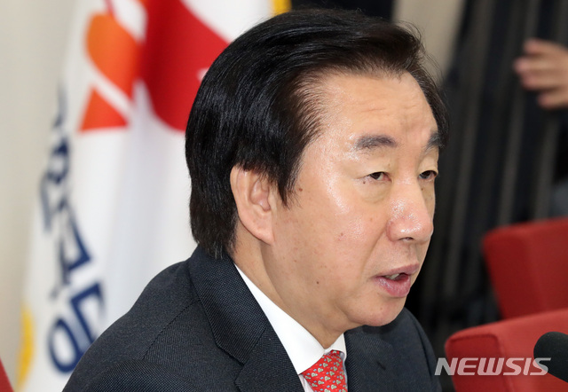 【서울=뉴시스】박영태 기자 = 김성태 자유한국당 의원. 2018.12.10.since1999@newsis.com