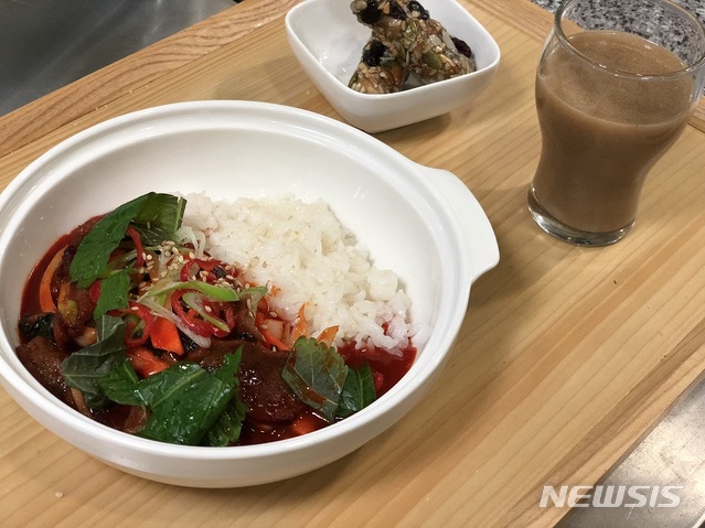 【서울=뉴시스】CJ프레시웨이의 연화식인 무스식. 2018.12.11(사진=CJ프레시웨이 제공) photo@newsis.com