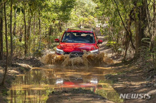 쌍용차 호주직판법인, 언론시승회 갖고 시장공략 나서 