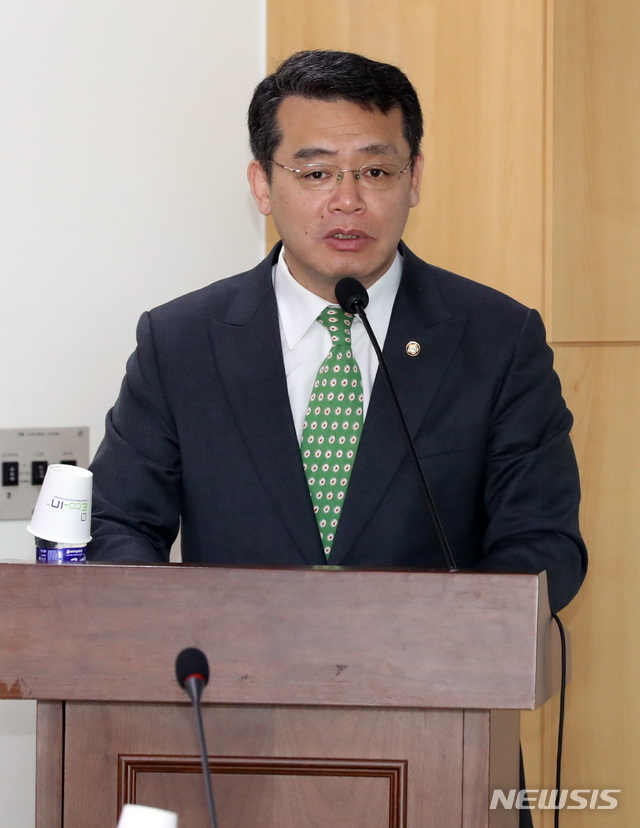 【서울=뉴시스】박영태 기자 = 바른미래당 임재훈 의원. 2018.12.11.since1999@newsis.com