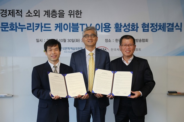 케이블TV, 문화누리카드 가맹 등록 완료