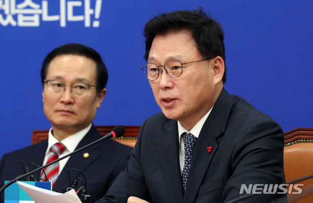 【서울=뉴시스】박영태 기자 = 박광온 최고위원. 2018.12.12.since1999@newsis.com