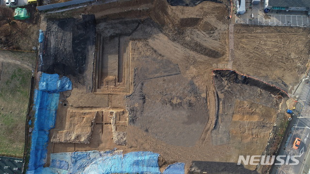 서울 풍납동 토성 서성벽 복원지구 유적 