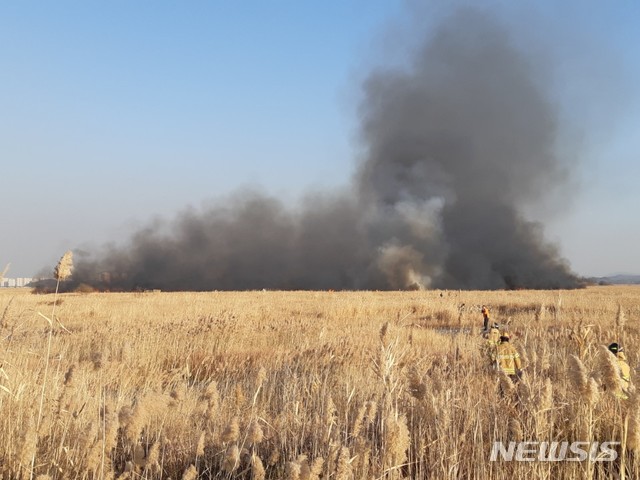 화재 현장 (사진=경기도소방재난본부 제공)