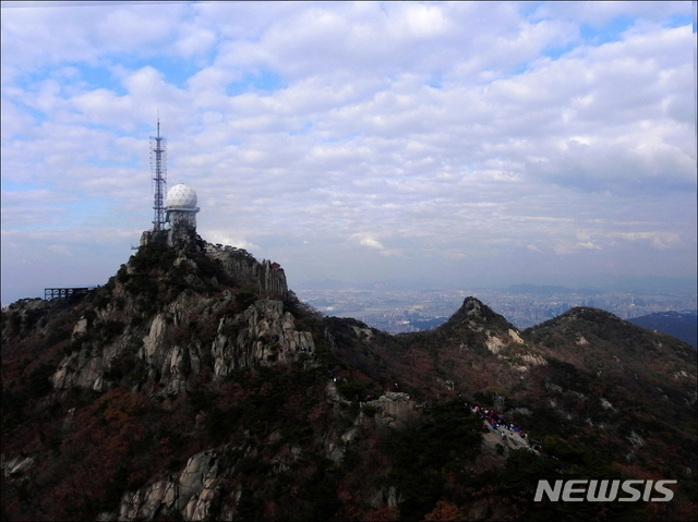 【서울=뉴시스】 관악산입체측정소. 2018.12.25. (사진= 서울시 제공)