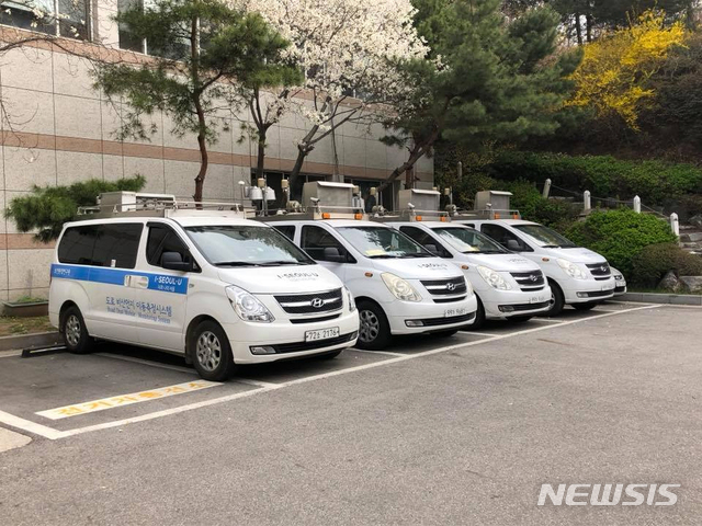 【서울=뉴시스】 대기오염이동측정차량. 2018.12.25. (사진= 서울시 제공) 