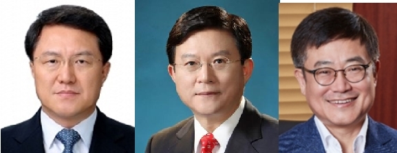 상장기업 대표이사와 사장급 비오너 전문경영인 중에는 1959년생이 많다. 왼쪽부터 이영호 삼성물산 사장, 육현표 에스원 사장, 강희태 롯데쇼핑 사장.