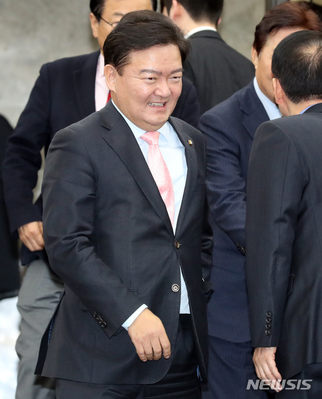 【서울=뉴시스】박영태 기자 = 민경욱 자유한국당 대변인. 2018.12.26.since1999@newsis.com