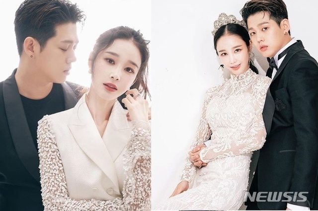 이사강♥빅플로 론 웨딩 화보 공개