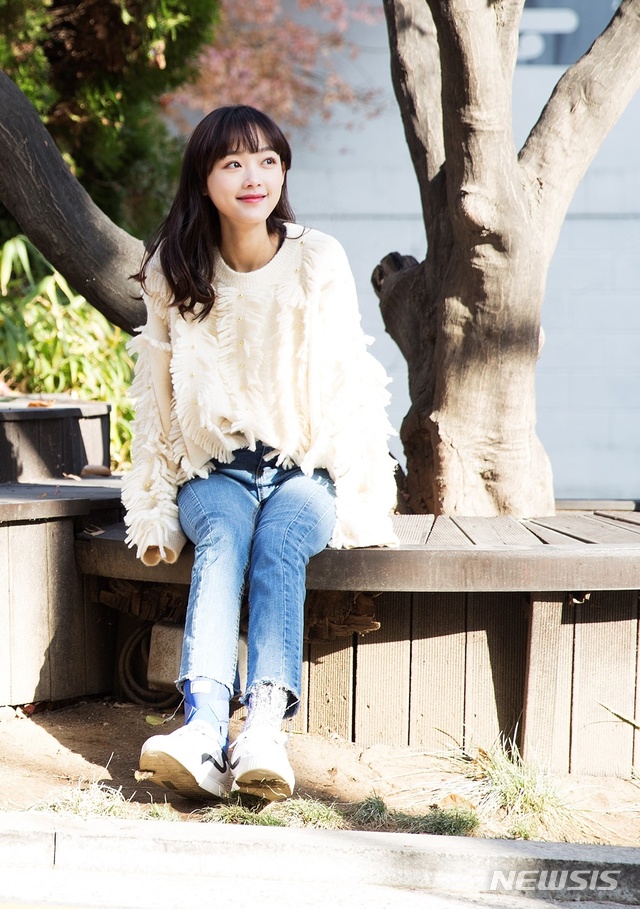 [뉴시스 인터뷰]이유미 "성형수술 안 하기를 참 잘했죠"···땐뽀걸즈