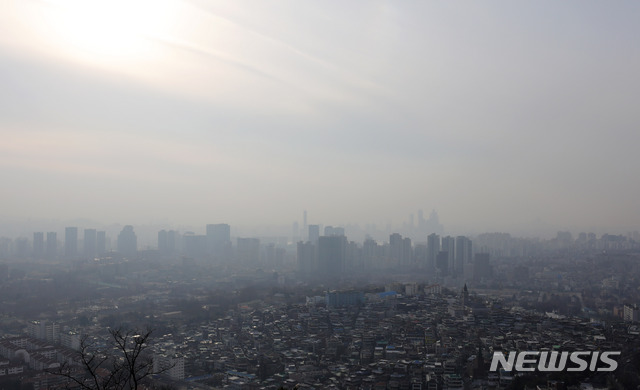 수도권 고농도 미세먼지 예비저감조치 이틀 연속 시행 