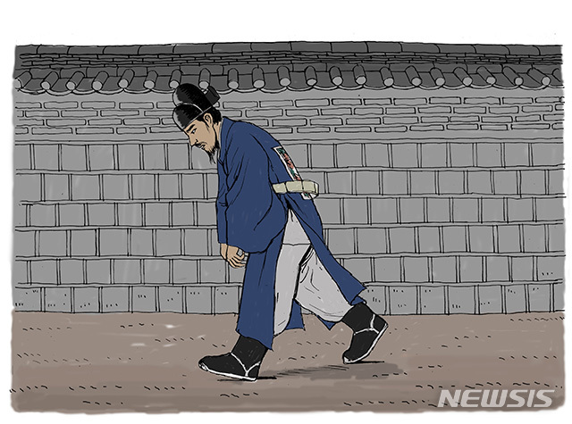 격무에 시달리는 승정원 주서(注書)