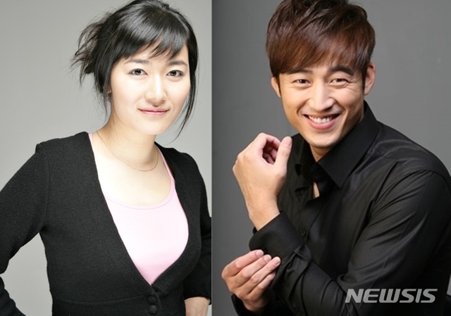 김미려(왼쪽), 정성윤