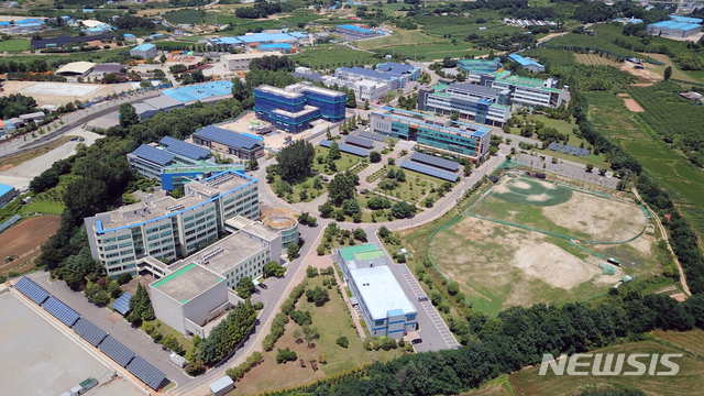 【천안=뉴시스】이종익 기자 = 충남테크노파크천안밸리 전경. 뉴시스DB.