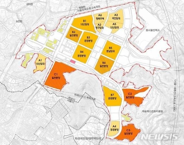 【하남=뉴시스】문영일 기자 = 경기 하남시 감일지구. 2019.01.11. (사진=뉴시스사진DB)photo@newsis.com