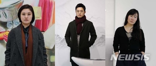 【서울=뉴시스】 제18회 송은미술대상 우수상, 박경률, 이의성, 전명은 작가