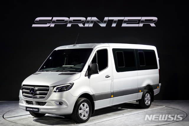 벤츠, 프리미엄 대형 밴 '뉴 스프린터' 국내 출시 