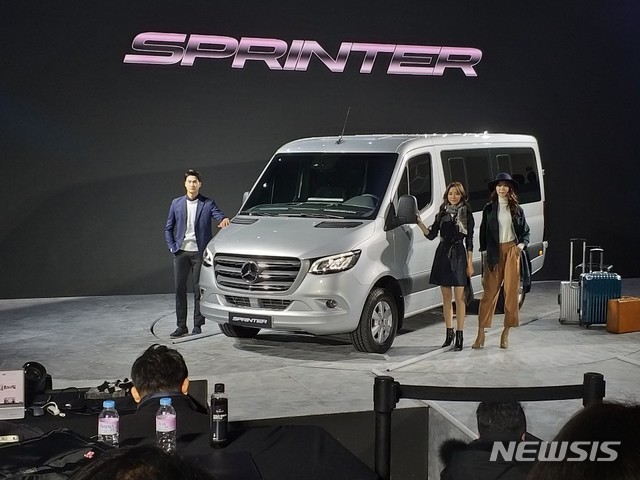 경찰차·캠핑카로 변신... 벤츠 '뉴 스프린터' 출시(종합)