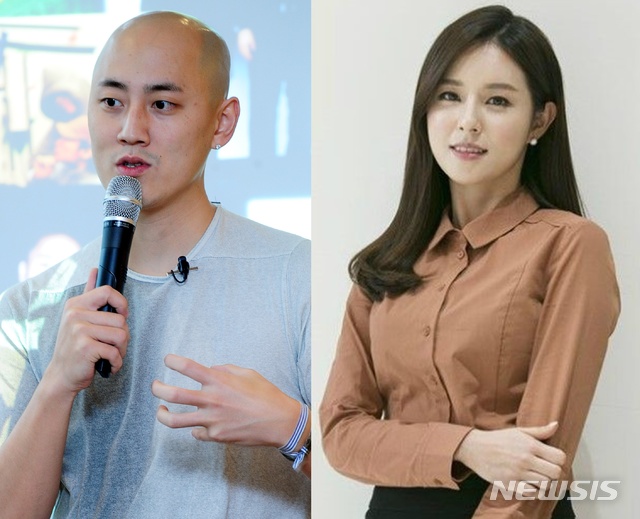 박서원(왼쪽), 조수애