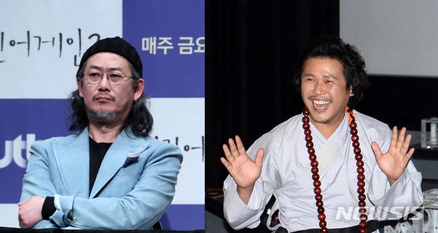 이선규(왼쪽), 육중완