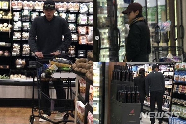 현빈·손예진, 미국 마트 데이트 포착···스타 커플 탄생?