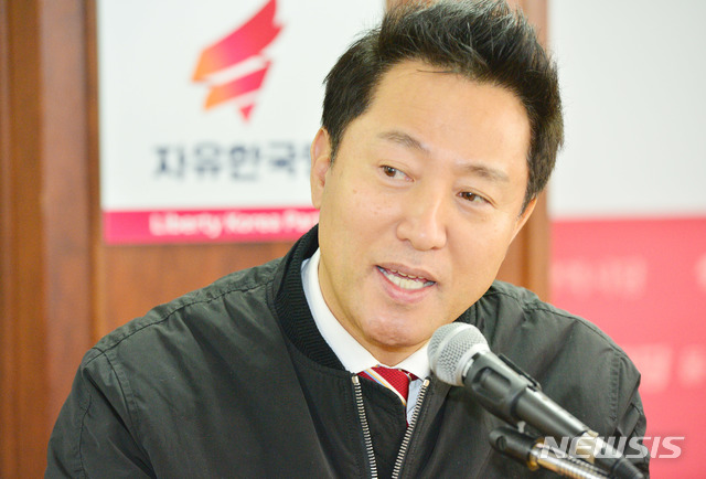 【울산=뉴시스】배병수 기자 =오세훈 전 서울시장. 2019.01.22. bbs@newsis.com.