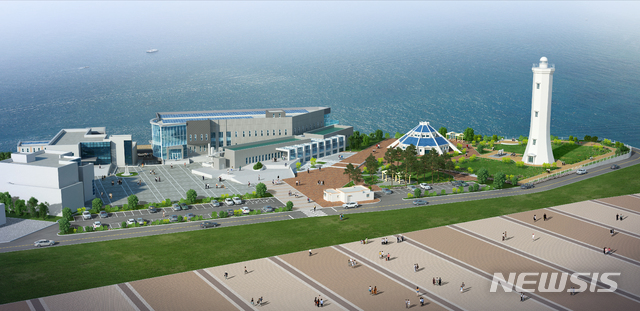 사진은 국립등대박물관 조감도