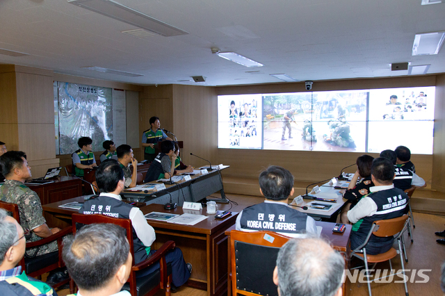 【서울=뉴시스】서울 강서구는 서울시에서 실시한 2018년 민방위·비상대비 업무분야 평가에서 대상(大賞)구로 선정됐다고 28일 밝혔다. 2019.01.28. (사진=강서구 제공) (사진=뉴시스DB)
