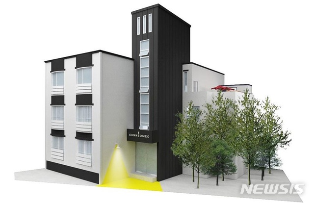 【전주=뉴시스】윤난슬 기자 = '청춘 101' 전주 여성청년 안심 사회주택 공급지 조감도.