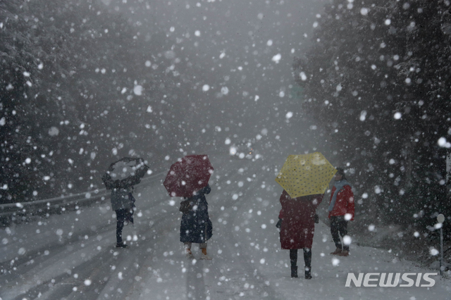 출근길, 눈과의 전쟁 예고…서울·경기·강원·충청 '대설주의보'
