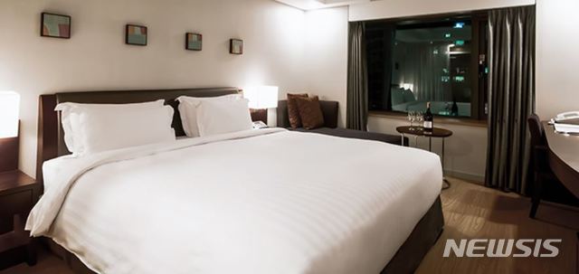 【서울=뉴시스】베스트웨스턴 프리미어 서울가든호텔 스탠더드 더블 룸