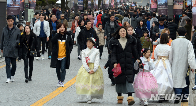 【전주=뉴시스】윤난슬 기자= 전주한옥마을 모습.(뉴시스 DB)