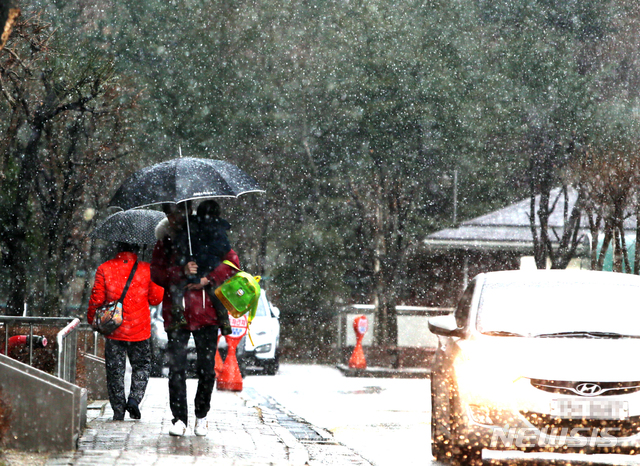 '19일 우수' 충북 2~7㎝ 눈…5개 시·군 대설예비특보