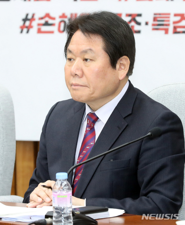 【서울=뉴시스】박영태 기자 = 정양석 자유한국당 원내수석부대표. 2019.02.08. since1999@newsis.com