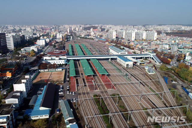 【광주=뉴시스】 경제기반형 도시재생 뉴딜사업이 추진되는 광주역 전경. photo@newsis.com