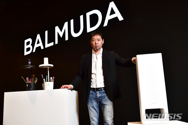 발뮤다, 이번엔 공기청정기로 韓 공략…1분에 7000L 청정