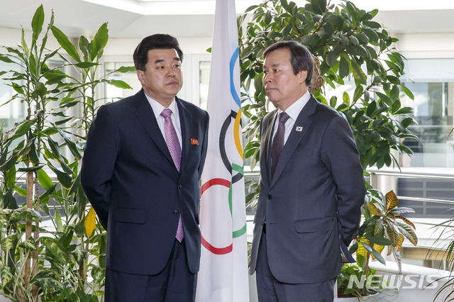 도쿄올림픽 남북 단일팀 구성 합의…女농구·유도 등 4개종목