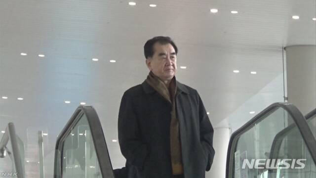 【서울=뉴시스】 김창선 북한 국무위원회 부장이 16일 북미 정상회담 준비를 위해 베트남 하노이에 도착했다고 NHK와 현지 언론들이 보도했다. 2019.2.16(사진 : NHK 캡처) 