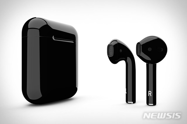 애플의 에어팟2 추정 이미지