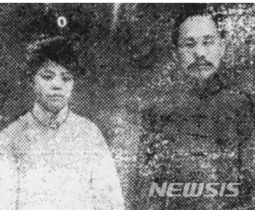 【서울=뉴시스】박자혜(왼쪽)와 신채호의 모습.(사진=국가보훈처 제공)