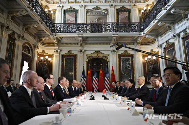 환추스바오 "미중 무역협상, 평정심 가지고 막판까지 지켜봐야"