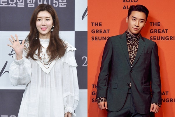 【서울=뉴시스】 박한별(왼쪽), 빅뱅 승리(사진=MBC, YG엔터테인먼트 제공)