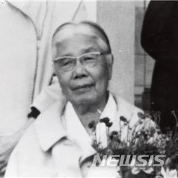 【서울=뉴시스】노년의 김순애 지사. (사진 = 한국민족문화대백과 사전)