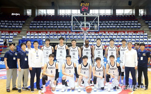 남자 농구대표팀 (사진 = 대한민국농구협회 제공)