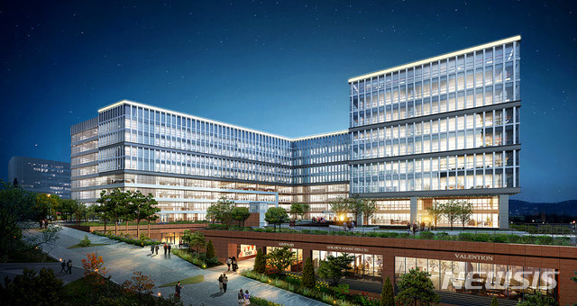 【성남=뉴시스】 조성필 기자 = 판교 제2테크노밸리 경기기업성장센터 조감도. 2019.02.24 (사진=경기도시공사 제공) photo@newsis.com