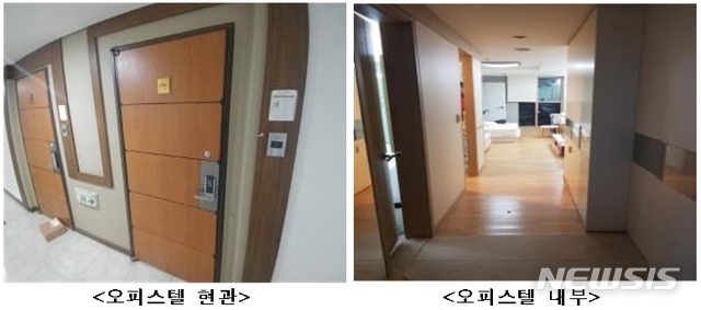 【서울=뉴시스】성매매 장소로 사용된 서울 강남권 오피스텔 내·외부 사진. 2019.2.26(사진=서울경찰청 제공)&nbsp; photo@newsis.com