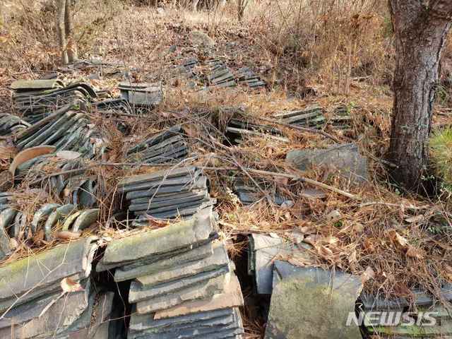 태화관 기와, 전북 김제 동심원